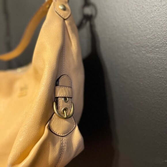 Coach Madison Tan Leather Hobo Bag - Picture 3 of 16